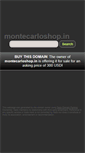 Mobile Screenshot of montecarloshop.in
